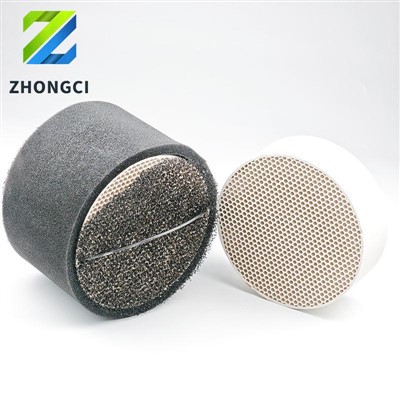 Pyöreä hunajakennokeramiikka